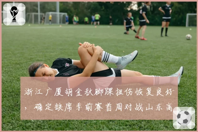 浙江广厦胡金秋脚踝扭伤恢复良好，确定缺席季前赛首周对战山东高速__br_